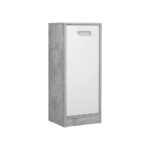 Set bagno Madeira beton bianco - immagine 8