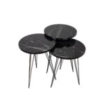 Tavolini da salotto Terek p181 marmo nero