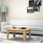 Tavolino da salotto Coffee 90x60x45 H rovere