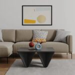 Tavolino da salotto Diamond quadrato antracite - immagine 2