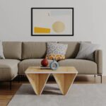 Tavolino da salotto Diamond quadrato rovere - immagine 2