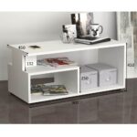 Tavolino da salotto Madrid basso bianco - immagine 3