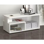 Tavolino da salotto Madrid basso bianco - immagine 4