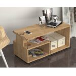 Tavolino da salotto Madrid basso rovere - immagine 2