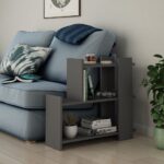Tavolino Mua antracite 3 ripiani