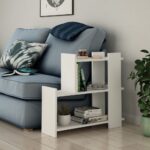 Tavolino Mua bianco 3 ripiani