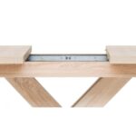 Tavolo allungabile Avant con gambe incrociate rovere - immagine 5