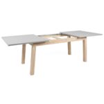 Tavolo allungabile H Epik 50A colore rovere grigio 160x90x75 - immagine 9