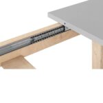 Tavolo allungabile H Epik 50A colore rovere grigio 160x90x75 - immagine 10