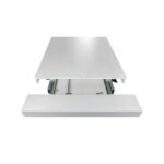 Tavolo allungabile Iron Gondar 160x90 beton - immagine 3