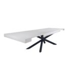 Tavolo allungabile Iron Gondar 160x90 olmo - immagine 2