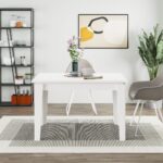 Tavolo allungabile Megaron bianco 120x80 cm - immagine 3