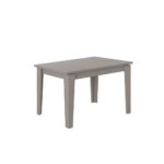 Tavolo allungabile Megaron tortora light mocha 120x80 cm - immagine 4