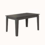 Tavolo allungabile Tolmen antracite 140x80 cm - immagine 4