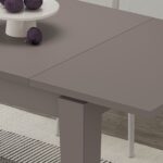 Tavolo allungabile Tolmen light mocha tortora 140x80 cm - immagine 4