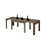 Tavolo Lipsia lux rovere grigio estensibile - immagine 2