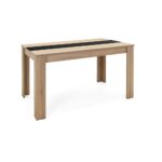 Tavolo Niklas con pannello centrale rovere - immagine 3