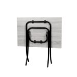 Tavolo pieghevole 10157bi 60x90 bianco - immagine 2