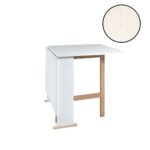 Tavolo pieghevole salva spazio Aruta colore betulla - immagine 2