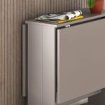 Tavolo pieghevole salvaspazio Artemio light mocha - immagine 3