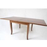 Tavolo quadrato allungabile Verona noce 90x90 - immagine 2