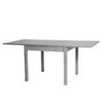 Tavolo raddoppiabile Firenze noce country 90x90 - immagine 2