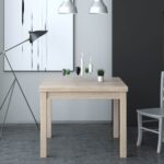 Tavolo raddoppiabile Firenze olmo 90x90