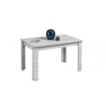 Tavolo raddoppiabile Maribor 100x100 cm. betulla bianco oliva - immagine 3