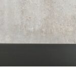 Tavolo rettangolare allungabile Golia 130x80 struttura antracite e piano cemento - immagine 3