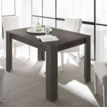 Tavolo Sabry titanio 137x90